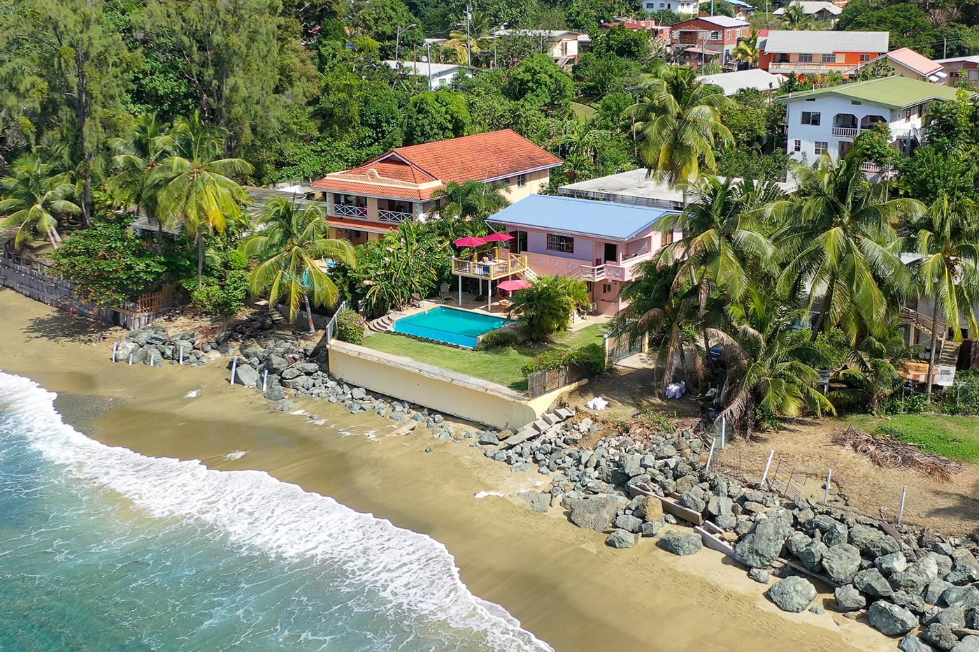 Birdie's Nest, Black Rock, Tobago - beachside vacation apartment accommodation